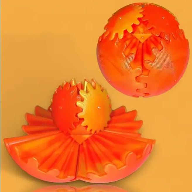 Stressaflastende gearkugle