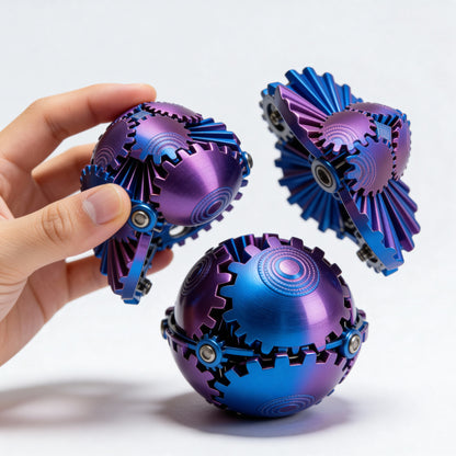 Stressaflastende gearkugle