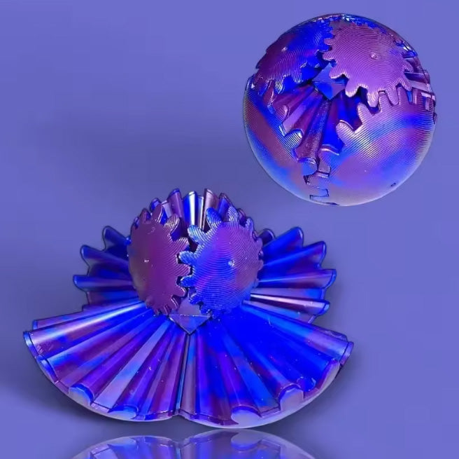 Stressaflastende gearkugle