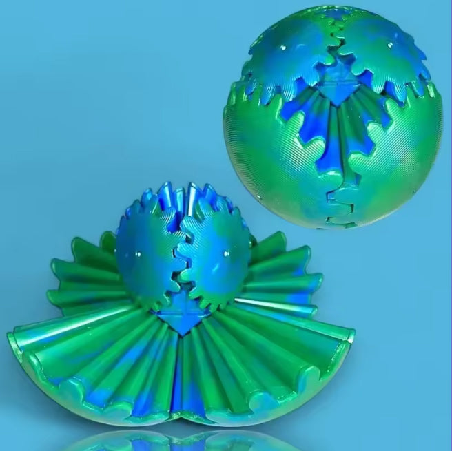 Stressaflastende gearkugle